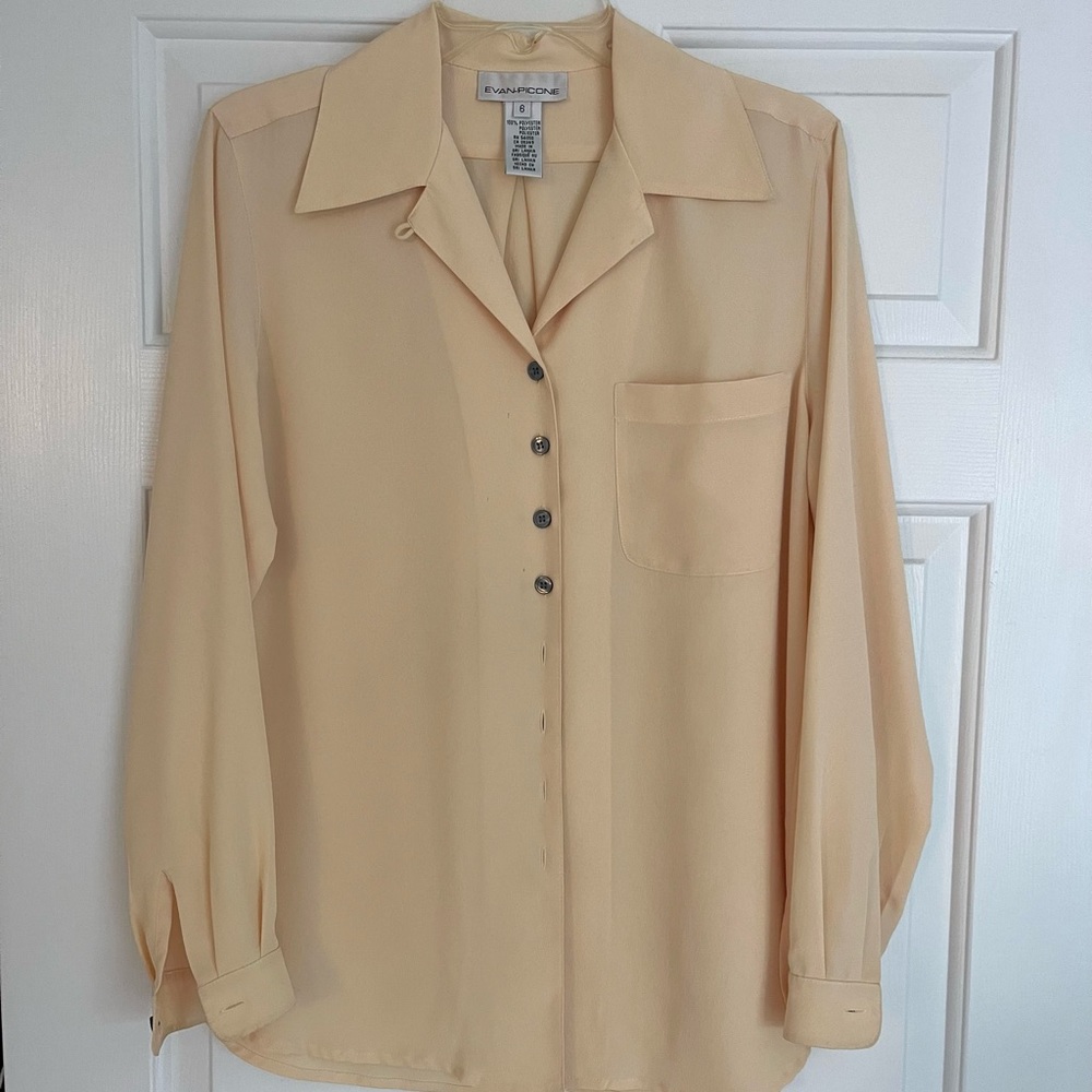 Evan Picone Button Down Top